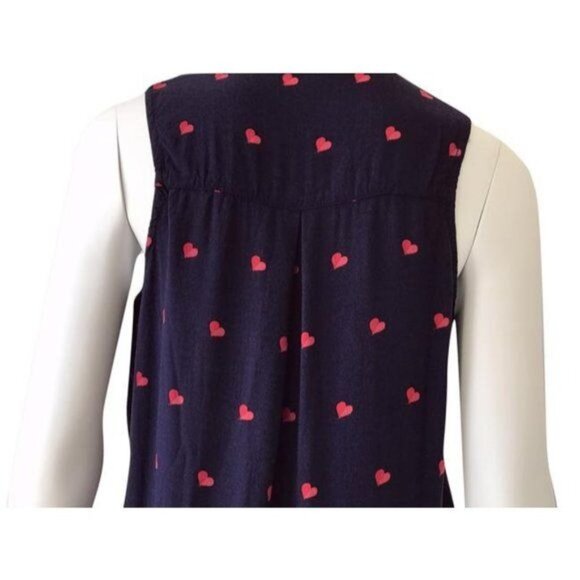 Just Living (The Dream) Heart Print Top - Picture 2 of 5